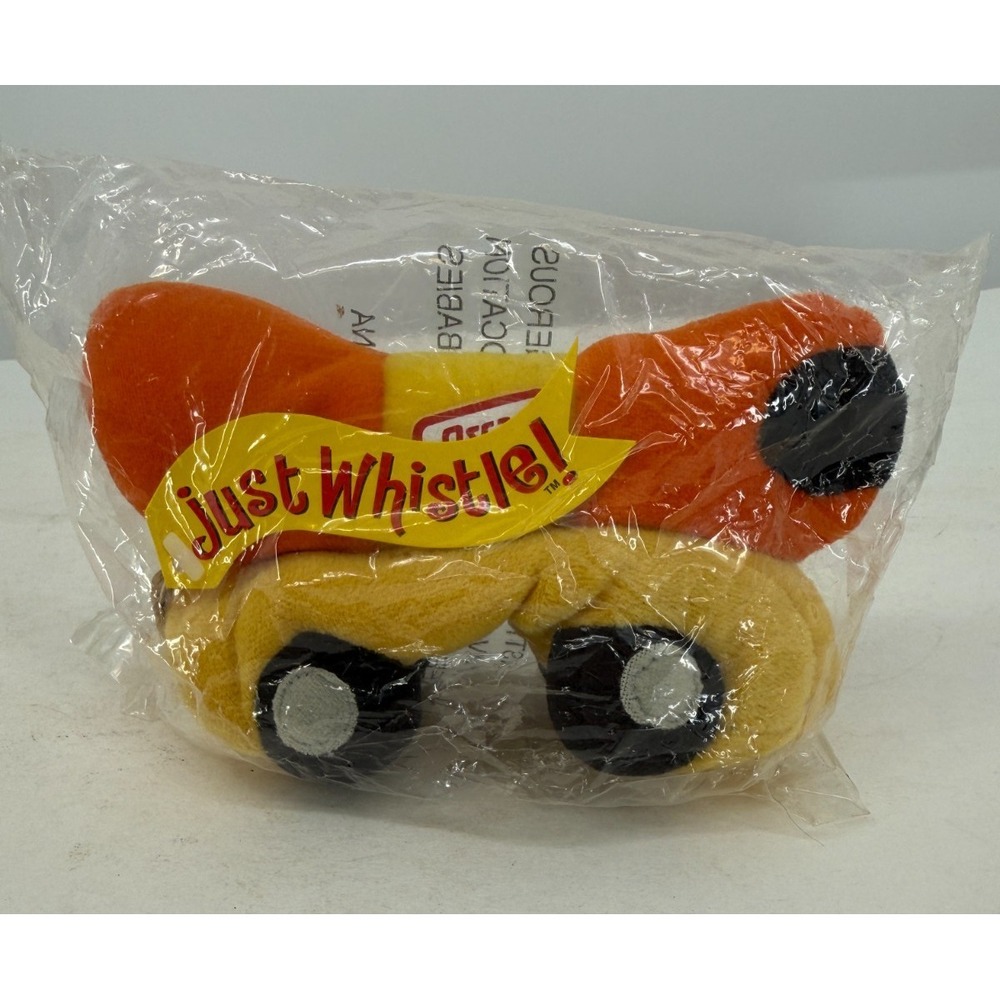 Oscar‎ Mayer Wienermobile Just Whistle Plush Truck Orange Yellow NIP